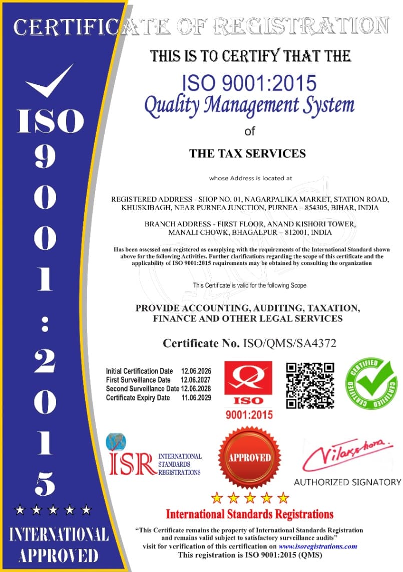 ISO 9001:2015 Certified